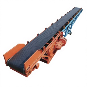 Convoyeur à bande en caoutchouc résistant aux températures et à grande inclinaison JIDDA pour mines et terminaux portuaires, capacité de 1000 kg, origine Shandong - Product Image 1