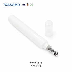 Reusable <b>Lip</b> Balm Extrusion Container Supplied Metal Dauber Wand Recyclable Flexible Cosmetic Pipe - Product Image 1