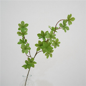 Feuilles artificielles japonaises en plastique <span class=keywords><strong>de</strong></span> haute qualité, 30cm-100cm, pour composition florale, décoration intérieure et aménagement paysager. - Product Image 3