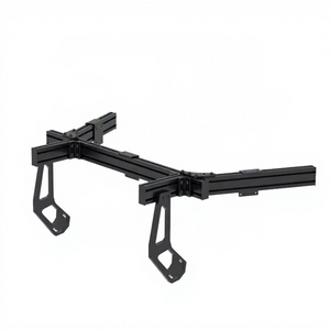 专业四臂显示器支架模拟赛车驾驶舱游戏工作站灵活多屏安装解决方案新品 - Product Image 2