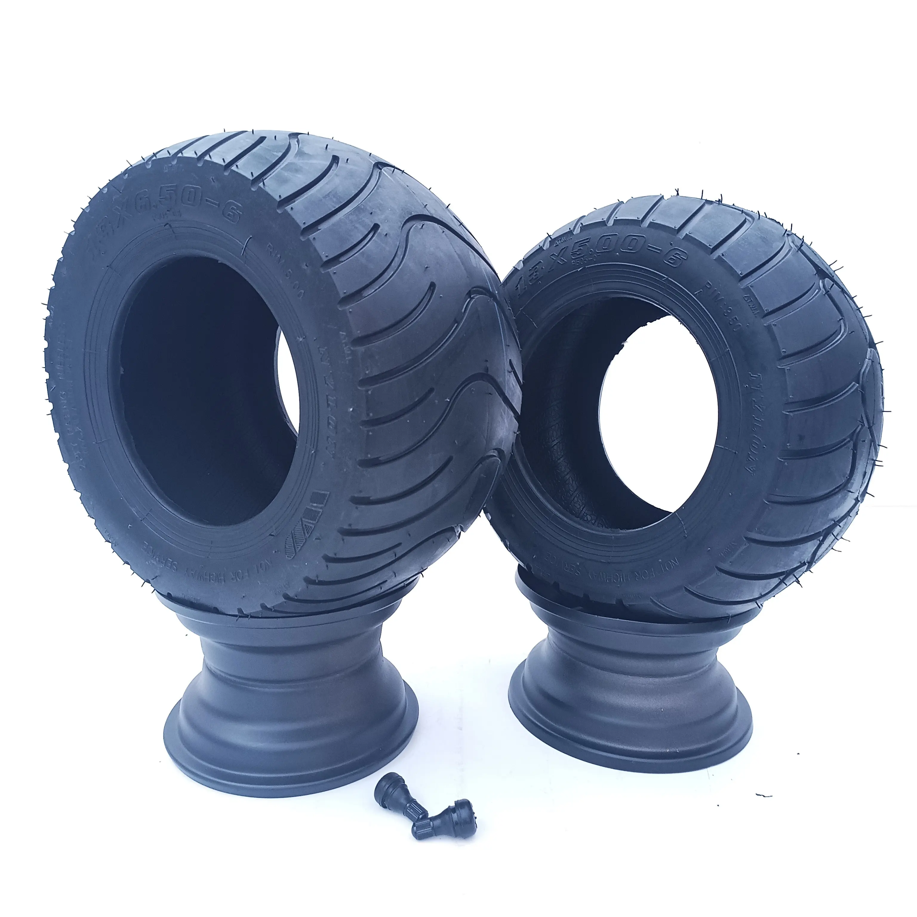 Chất lượng cao 13x5.00-6 13x6.50-6 wanda Tubeless lốp ATV lốp cho xe điện/xe máy/Máy cắt cỏ vườn/Go-Kart Buggy