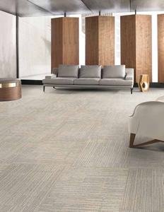 Alfombra Comercial de 50x50 cm, Cuadrada, de Polipropileno, con Base de PVC, Acolchada, de Lujo, para Oficina y Sala de Estar - Product Image 2