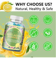 Gummies anti-âge : Complément antioxydant naturel pour la santé de la peau et le soutien d'une apparence jeune