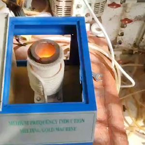 Horno de Inducción Portátil Mini de 1-2 kg para Fundir Oro, Horno de Fusión Rápida y Estática para Calentamiento por Inducción de Oro - Product Image 3