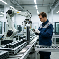 Thermisch Getrenntes Aluminium-Drehkippfenster mit Schmalem Rahmen, Doppelverglasung mit Argonfüllung, CE-Standard für Europäische Projekte