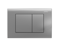 Botón de Doble Descarga para Inodoro de Plástico ABS para Cisterna Empotrada, Placa de Descarga para Inodoro