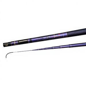 Canne à pêche télescopique professionnelle en fibre de carbone avec action 3/7 pour la pêche en mer et en eau douce - Product Image 1