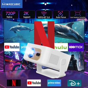Proyector Inteligente HY300 GT de 720P con 400 ANSI Lúmenes, Corrección Trapezoidal Automática, Sistema Operativo TV Certificado, WiFi, BT5.0, Tiro Corto, Integrado - Product Image 1