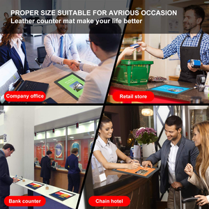 Tapis de comptoir interchangeable personnalisé, tapis de présentation imprimé modifiable pour la publicité promotionnelle des magasins de détail, logo de marque - Product Image 4