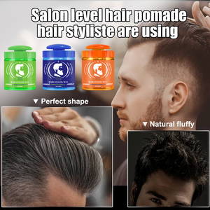 Gel coiffant pour hommes à marque privée, cire et pommade à tenue extra forte pour torsades et tresses - Product Image 3