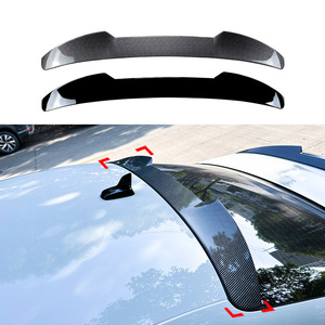 Alerón Trasero Estilo Blade para Audi A3 8Y Sedán 2021+, Negro Piano, Textura de Fibra de Carbono, ABS, Modificación de Maletero Tipo Ducktail - Product Image 4