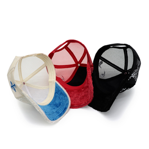 Casquette de camionneur en velours personnalisée avec logo, fausse fourrure du fabricant, broderie - Product Image 6