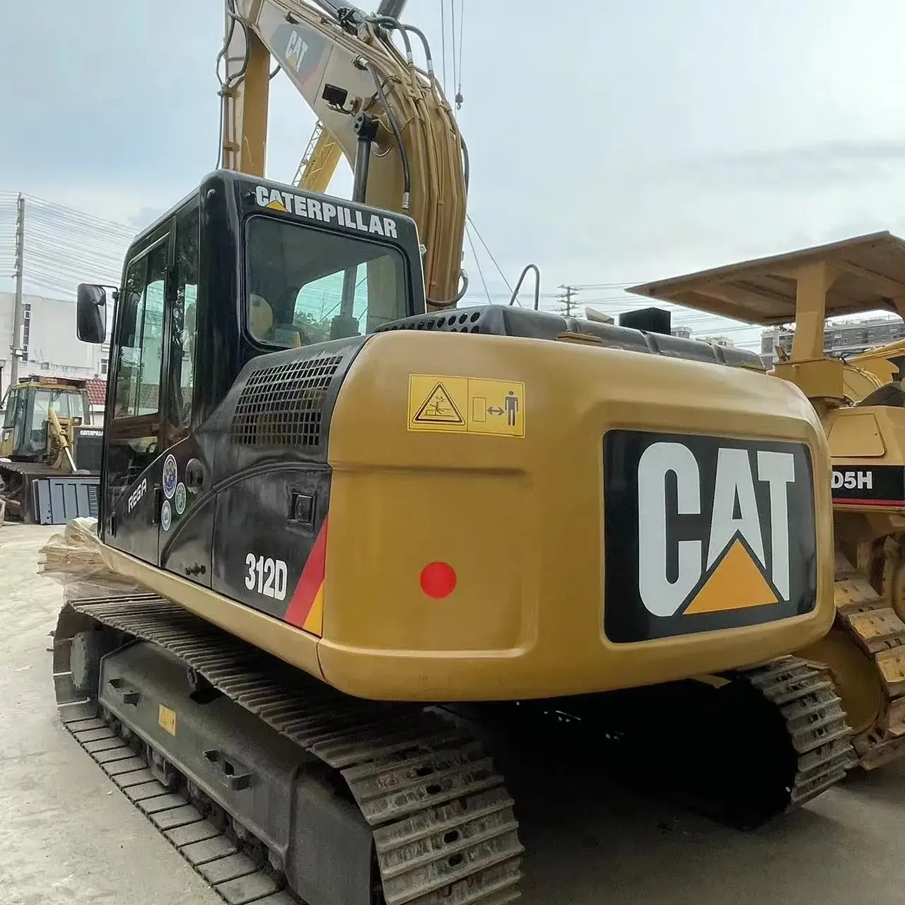 Escavadeira de gato usado 312d 320d 330d 336d 315d, máquina de movimentação usado do gato 315d