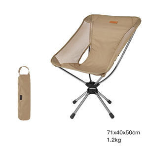 New Folding Camping <b>Chair</b> Ultralight 360 Degree <b>Rotatable</b> Portable Compact for Outdoor Camp Travel Beach Picnic - Product Image 3