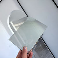 MAIKA Miroir unidirectionnel semi-transparent de haute qualité en plexiglas pour clôture en verre, téléprompteur, salon, salle à manger, hôtel
