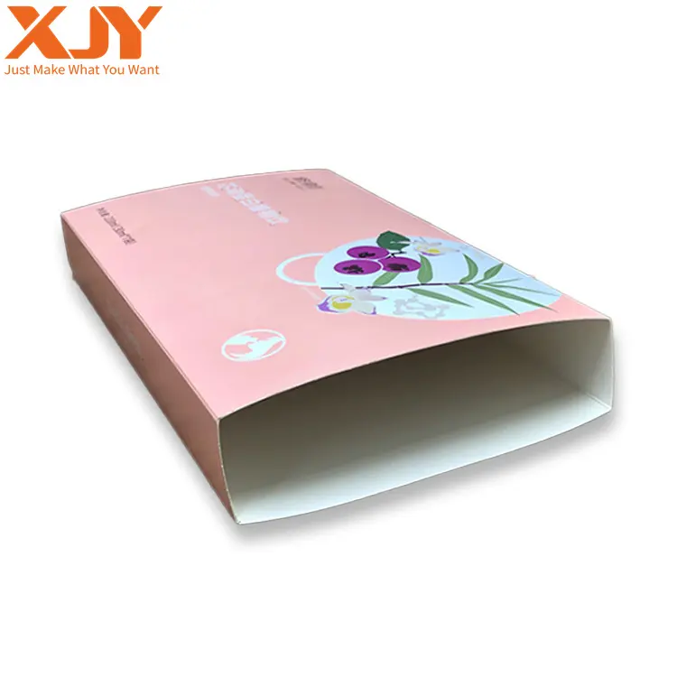 XJY personalizado criativo produto ecofraterly embalagem papelão caixa manga impressão caixa mangas estilo