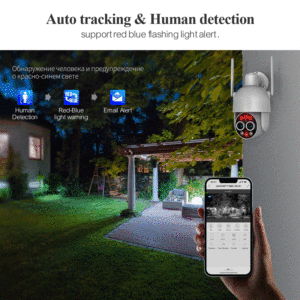 Logo miễn phí không có moq 8CH kênh 8MP ống kính kép giám sát nhà máy ảnh Hệ thống an ninh không dây CCTV Hệ thống <span class=keywords><strong>camera</strong></span> 8X Zoom - Product Image 5