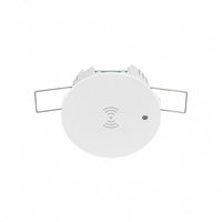 Détecteur de Mouvement Intelligent à Radar Sans Fil Wi-Fi Zigbee Bluetooth, en Matériau ABS, pour Maison Moderne, Capteur Corporel Intelligent avec Contrôle par Application