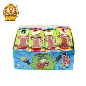 Caramelo de goma de sabor afrutado con forma de bola y lengua divertido personalizado al por mayor para fiesta de Halloween - Product Image 6