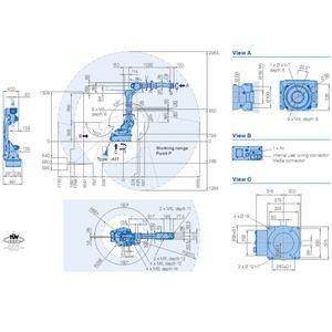 Soudage avec robot de soudage Yaskawa AR2010 à 6 axes, portée de 2010 mm - Product Image 3