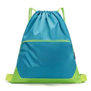 Custom Logo Polyester Drawstring Backpack for Advertising Travel Gym & Gift Promotions