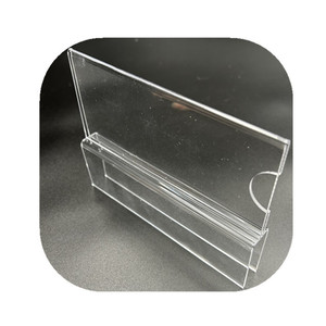 Tùy chỉnh kích thước <span class=keywords><strong>Acrylic</strong></span> quảng cáo chủ thẻ hiển thị đứng hình dạng khác nhau-Tấm nhựa Loại sản phẩm - Product Image 1