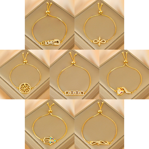 Wholesale Bridal Wedding <b>Bracelet</b> 21k <b>Gold</b> Plated <b>Adjustable</b> Twisted Bangles Middle Eastern Women Fashion Jewelry - Product Image 3