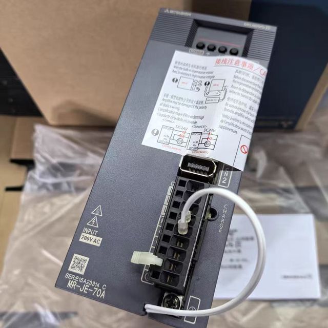 Mitsubishi Original MR-JE-70A Digital AC Servo Amplifier New Brand on Sale Made From Copper and Plastic MR-JE Series