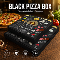 Cajas de Pizza Personalizadas al por Mayor, Económicas, de 9/12/14/16/18 Pulgadas, con Logotipo, Caja de Embalaje de Alimentos de Papel Corrugado con Logotipo