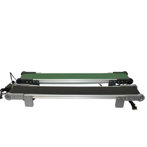 Yaomatec Mini Band Machine Voor Kleine Onderdelen Transport Sorteren Transportbaan Systeem Verstelbare Snelheid Rubber Pvc Transportband - Product Image 4