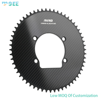 SeeMore OEM ODM Plateau de chaîne unidirectionnel 4 trous 10/11/12 vitesses pour vélo à pignon fixe, vélo de route, BMX, vélo pliant