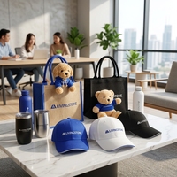LINHON Vente en gros de coffrets cadeaux personnalisés, souvenirs d'entreprise pour célébrations d'anniversaire, jouets en peluche pour invités