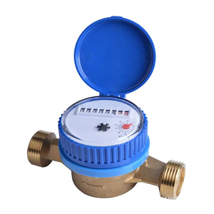 DN25 OEM поддержка Одноструйный счетчик сухой воды 1 дюйм DN25 расходомер воды с латунной оболочкой - Product Image 1