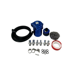 Haofa Oil Catch Can 300Ml With Air Filter For Chevrolet Gmc 1500 <b>Engine</b> Tuning - Product Image 1
