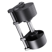 Halteres de ferro fundido ajustável, brinquedos ajustáveis, fitness 2022, casa, 15kg, 16kg, 18kg, 22kg, 24kg, 40kg, 50kg, 40lbs, 90lbs, conjunto de sino