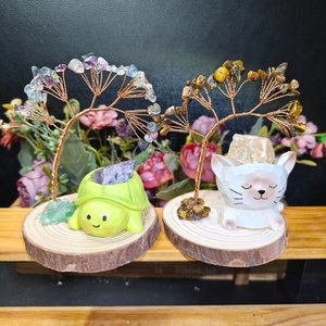 <span class=keywords><strong>Prix</strong></span> de gros, quartz rose, améthyste de guérison, pierre de cristal naturelle, gravier, arbre de la fortune, pierre <span class=keywords><strong>brute</strong></span>, sculptures d'animaux pour cadeaux - Product Image 3