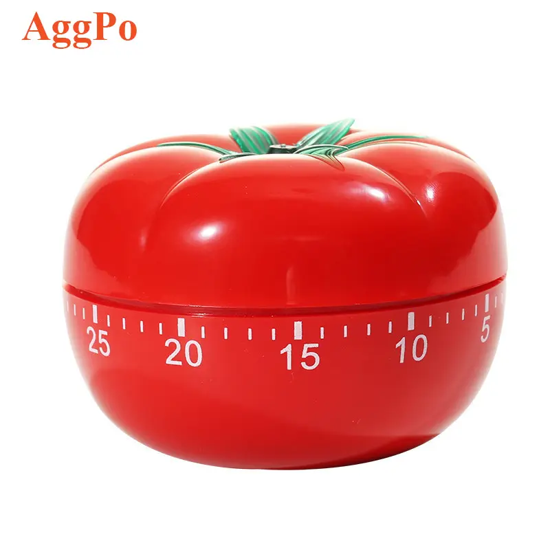 Timer meccanico da cucina-simpatico Timer per pomodoro da cucina-Timer per conto alla rovescia manuale da 60 minuti per studio e cucina