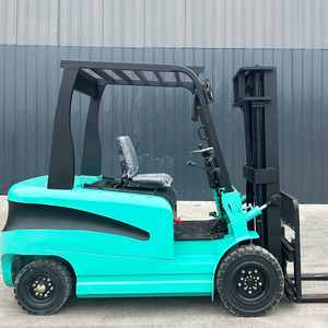 Портативный электрический вилочный погрузчик 2.5 тонны, 3 тонны, 3.5 тонны, 4 тонны, электрический погрузчик-транспортер с высотой подъема 3м, 4м, 5м, 6м - Product Image 1