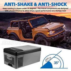Refrigerador Portátil para Auto de 15L, 20L, 25L, Congelador para Verano, Nevera con Compresor de 12V/24V y 70W para Hogar, Viajes y Camping, 220V - Product Image 6