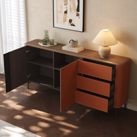 Buffet Minimaliste Moderne de Luxe Léger, Meuble de Rangement pour Salle à Manger, Meuble d'Entrée Mural, Tables Consoles pour Salon