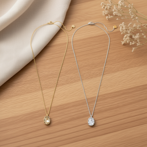 Collana con Ciondolo Lettera P in Oro e Argento, Acciaio Inossidabile, Minimalista, per Uso Quotidiano, Unisex, Catena a Serpente 45446 - Product Image 3