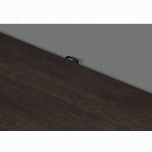 Modern Design <b>White</b> And Brown 2 Drawer Nightstand With Usb <b>Port</b> Durable Wooden Bedroom Furniture - Product Image 5