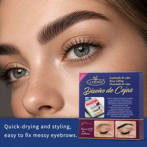 Gel de Secado Rápido para Levantar Cejas, Gel Fijador para Cejas Desordenadas, para Uso en Salones de Belleza - Product Image 1