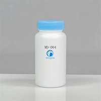 120ml HDPE voedingsmiddelenfles met 38mm hals voor poeder, gedroogd fruit, vitaminen en automatische afvulling, aangepast logo