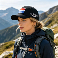 Nouvelle conception, casquette de baseball unisexe à 6 panneaux en coton respirant avec logo brodé personnalisé, casquettes de papa pour le golf