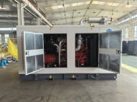 Genset Diesel CE EPA 50kVA 100kW 300kW 500kW Tipe Silent Open Frame untuk Cummins 50/60Hz 220v Generator Start Elektrik