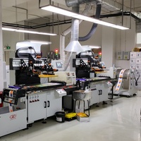 Yeni Lingtie LTA-3040 Yüksek Hızlı 2 Renkli Otomatik Rulodan Ruloya Serigrafi Baskı Makinesi PVC PET Film Etiket Yazıcısı için UV Kurutmalı