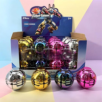 Wholesale <strong>Best</strong>-selling Plastic Spinning Top Push-ball Stress Reliever Fidget Spinner Trendy Toys Ball Stress Relief Fidget Ball
