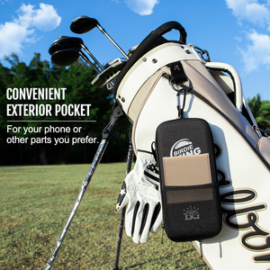 Estuche para Guantes de Golf, Bolsa Organizadora de Accesorios, Cierre de Cremallera, Clip de Mosquetón, Bolsillo de Malla, Portátil, de Viaje, Personalizado OEM - Product Image 6