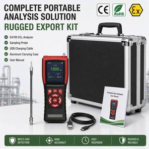 Detector de Gas CO2 Portátil EA700, Analizador de Dióxido de Carbono con Succión por Bomba y Alarma de Sonido y Vibración - Product Image 6